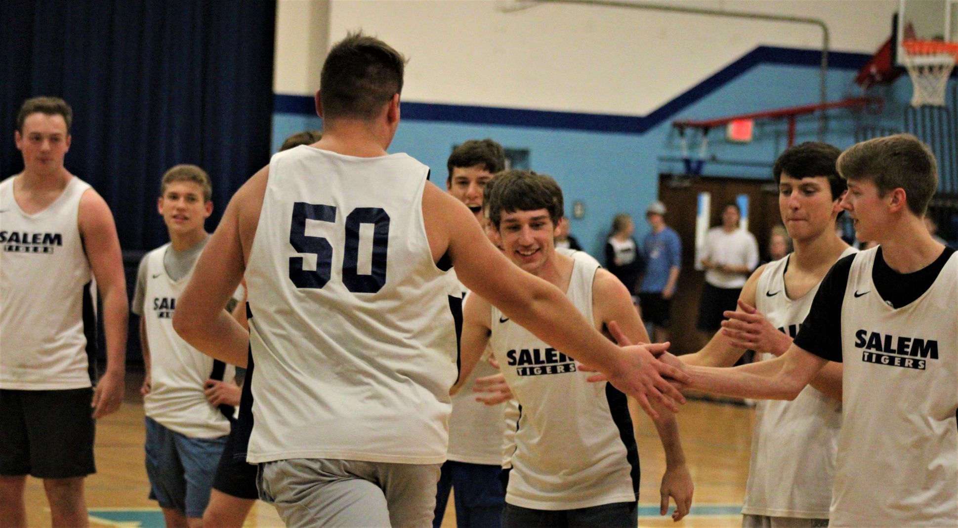 Blue & White Night